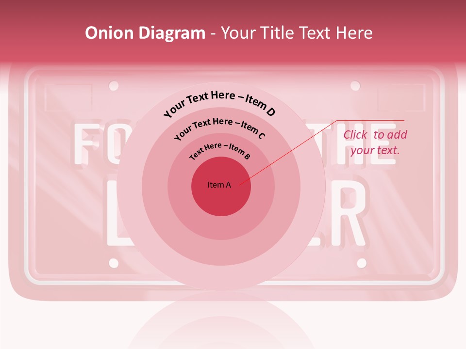 Plate Leadership Licence PowerPoint Template