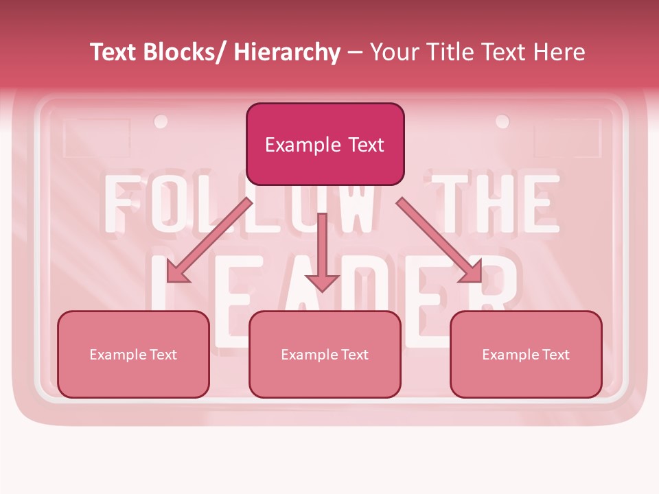 Plate Leadership Licence PowerPoint Template