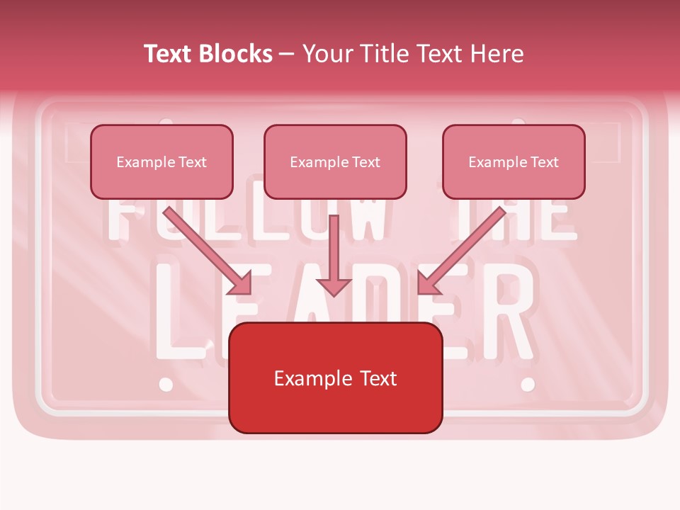 Plate Leadership Licence PowerPoint Template