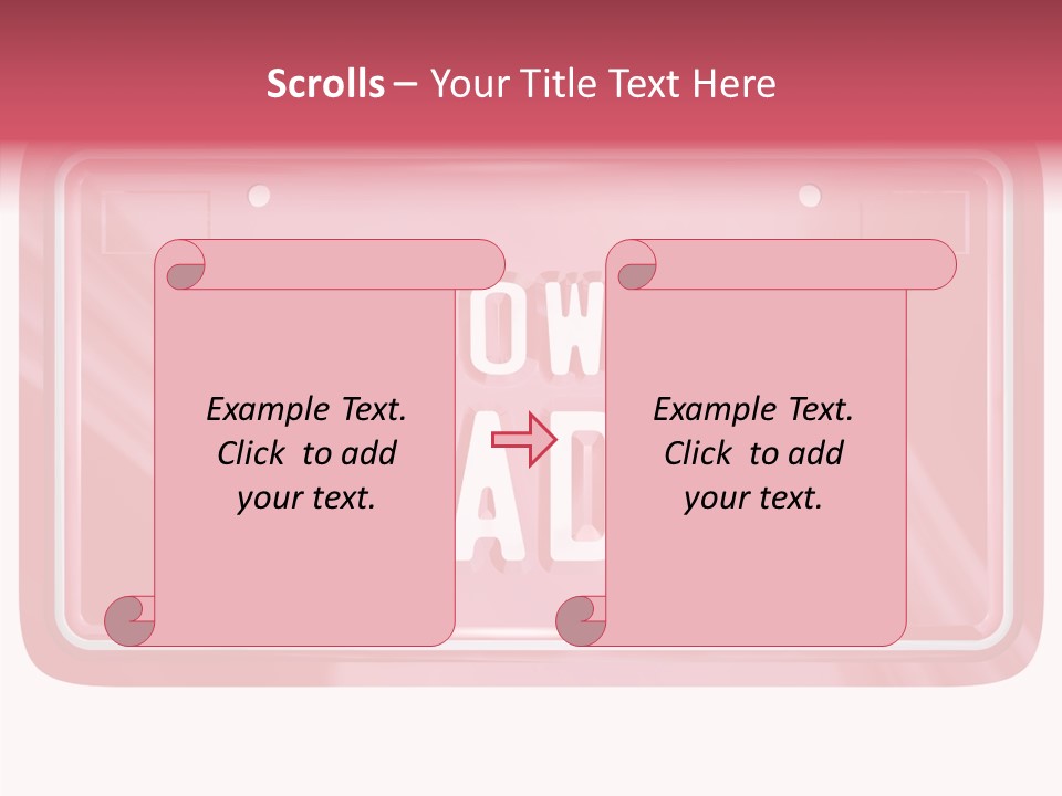 Plate Leadership Licence PowerPoint Template