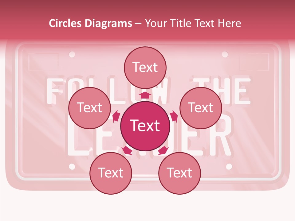 Plate Leadership Licence PowerPoint Template