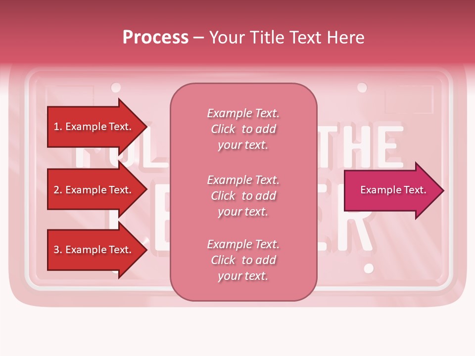 Plate Leadership Licence PowerPoint Template
