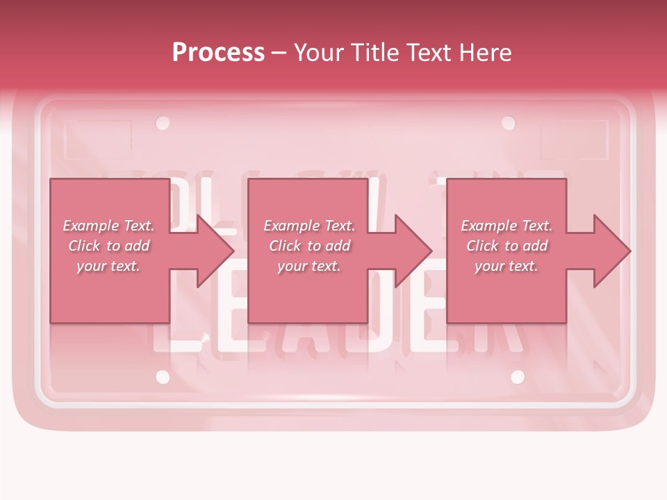 Plate Leadership Licence PowerPoint Template