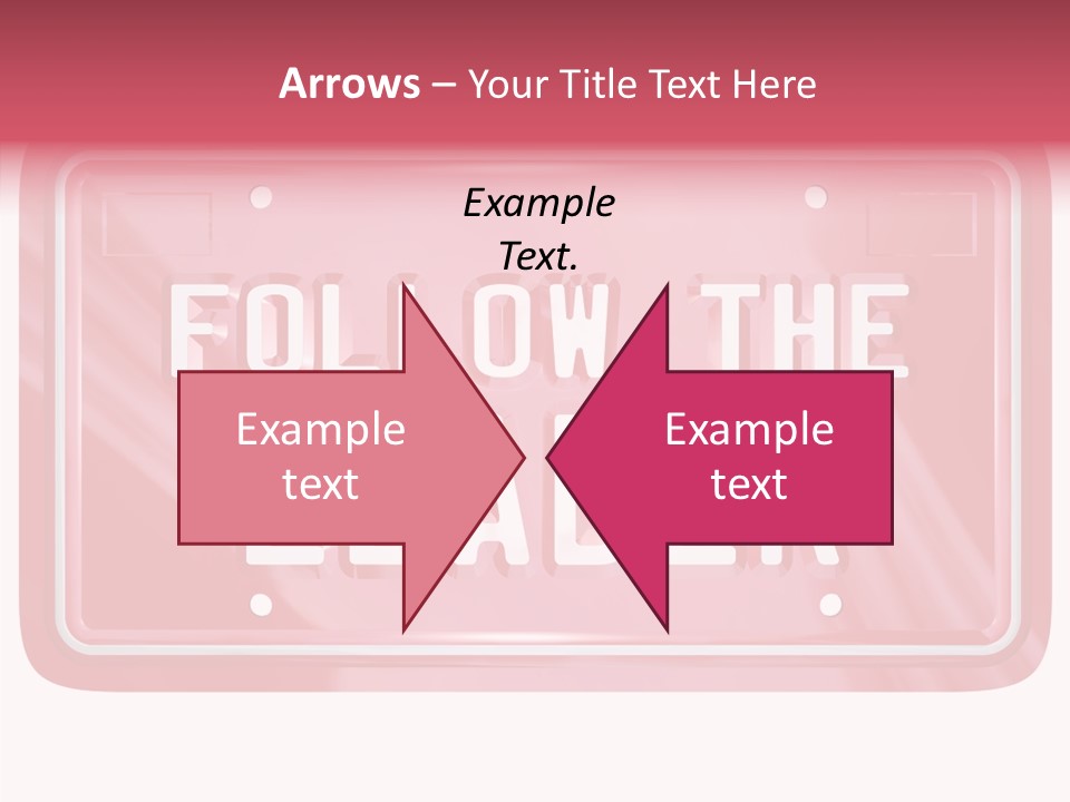 Plate Leadership Licence PowerPoint Template