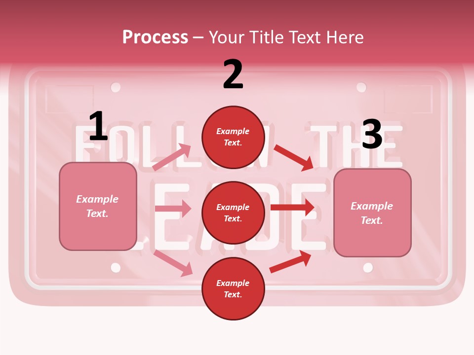 Plate Leadership Licence PowerPoint Template