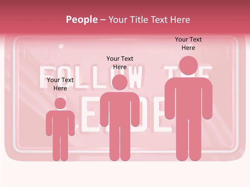 Plate Leadership Licence PowerPoint Template