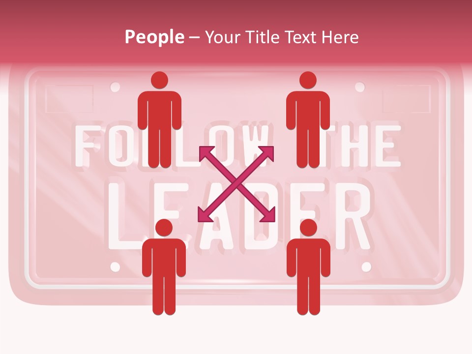 Plate Leadership Licence PowerPoint Template