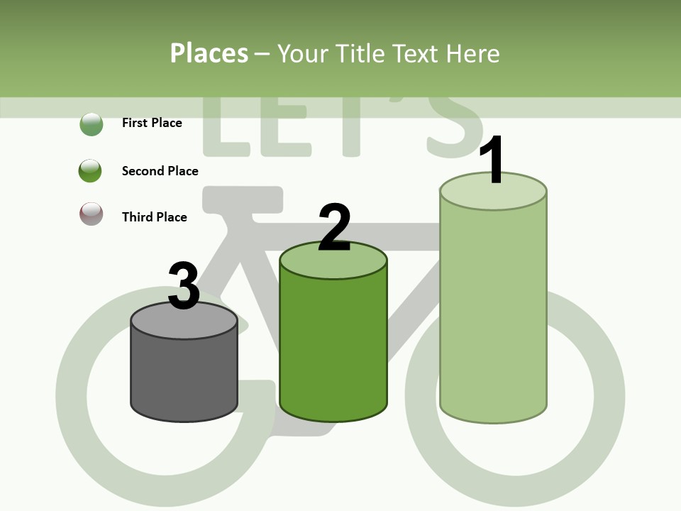 White Care Plant PowerPoint Template