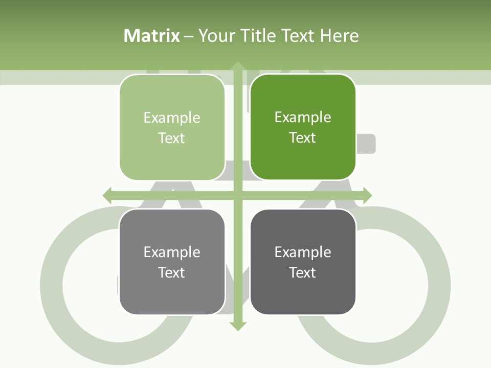 White Care Plant PowerPoint Template