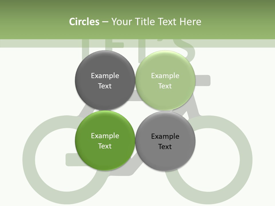 White Care Plant PowerPoint Template