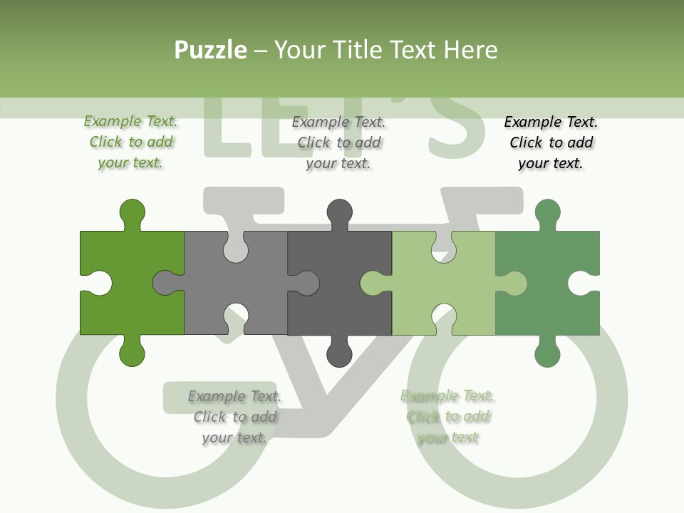 White Care Plant PowerPoint Template