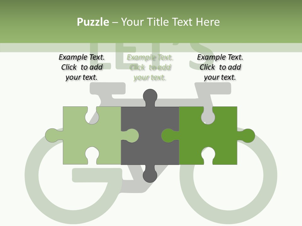 White Care Plant PowerPoint Template