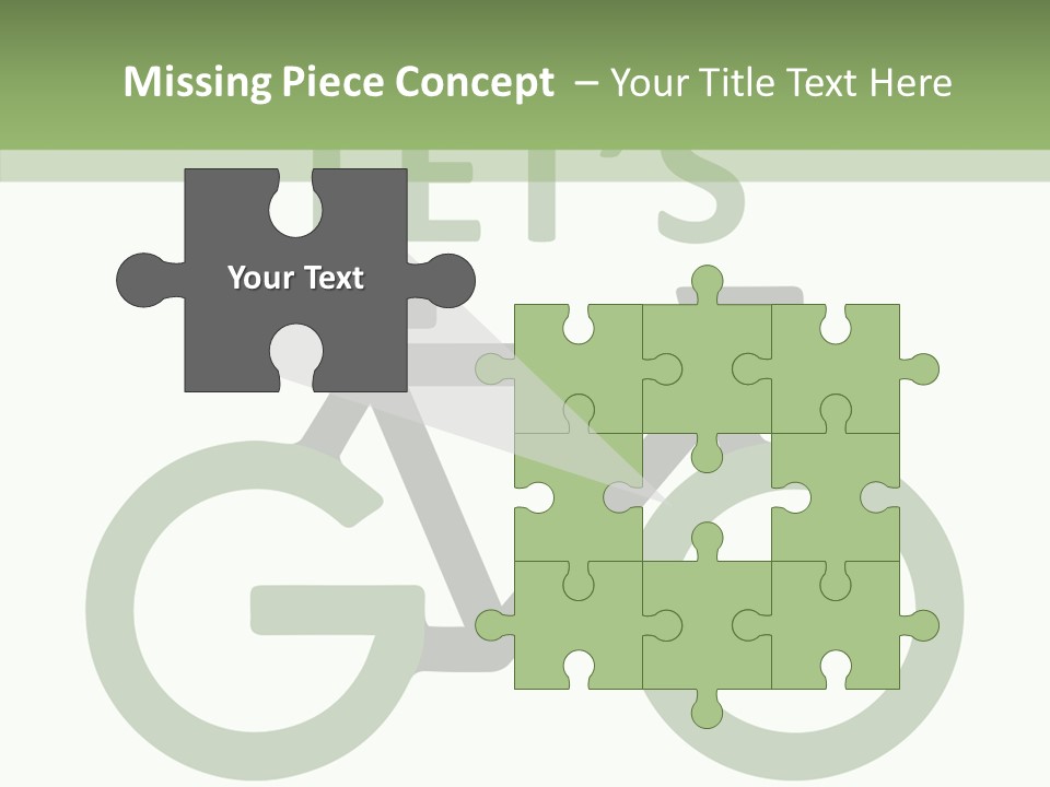 White Care Plant PowerPoint Template