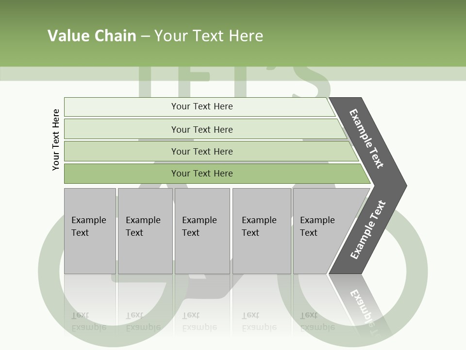 White Care Plant PowerPoint Template