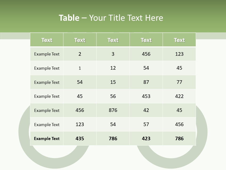 White Care Plant PowerPoint Template