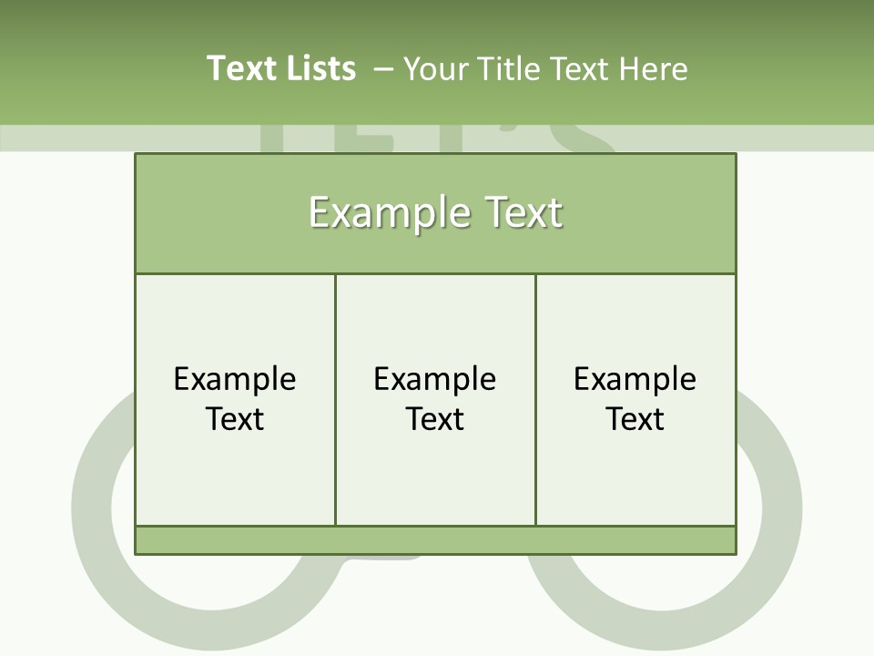 White Care Plant PowerPoint Template