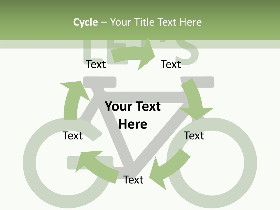 White Care Plant PowerPoint Template