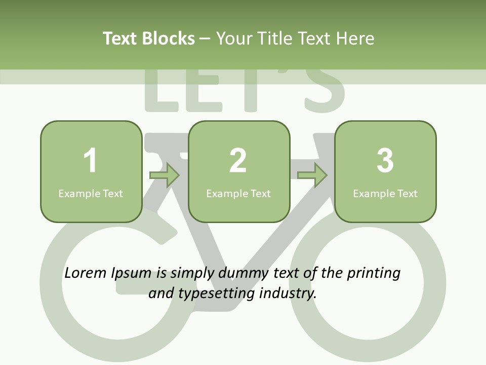 White Care Plant PowerPoint Template