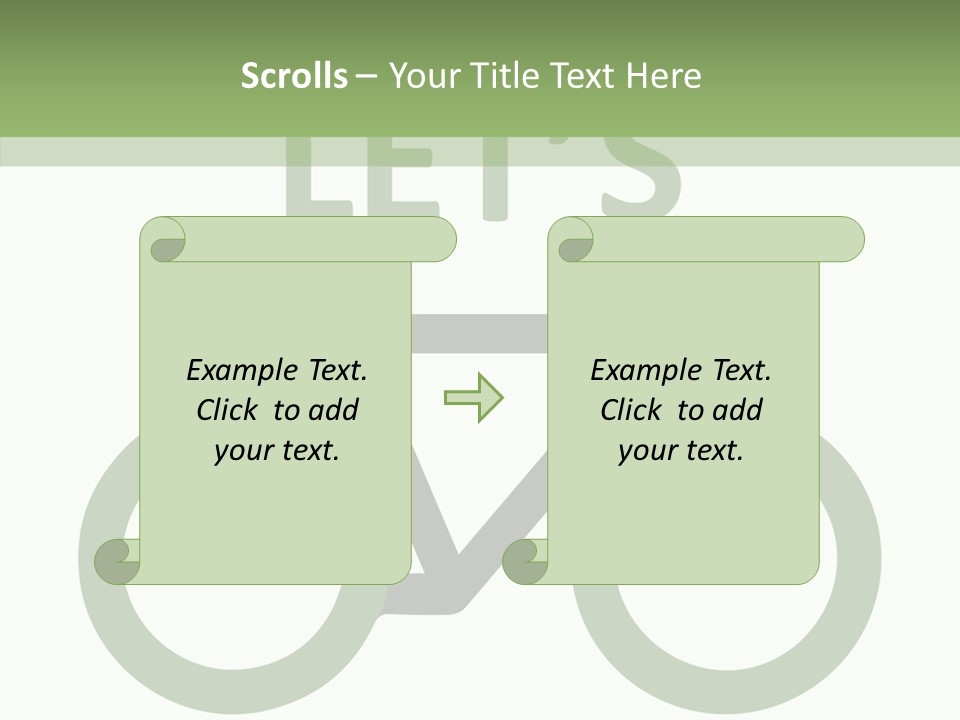 White Care Plant PowerPoint Template