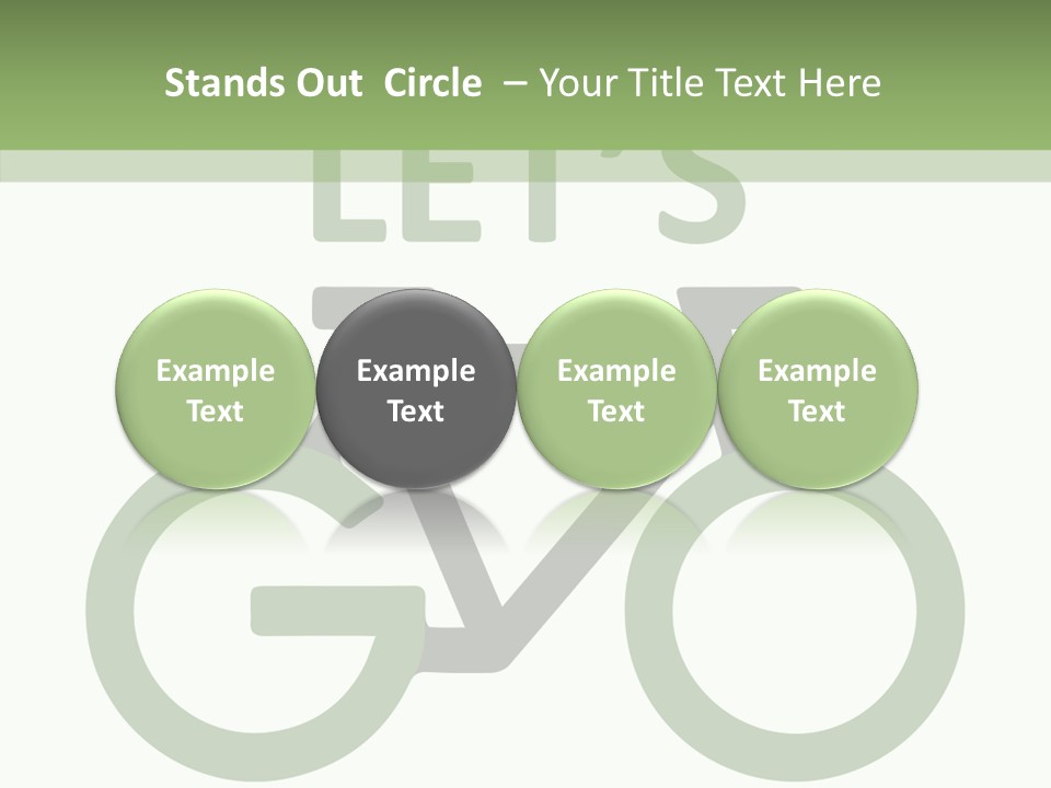 White Care Plant PowerPoint Template