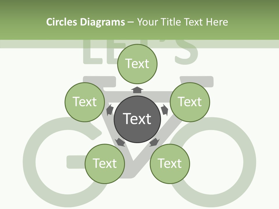 White Care Plant PowerPoint Template