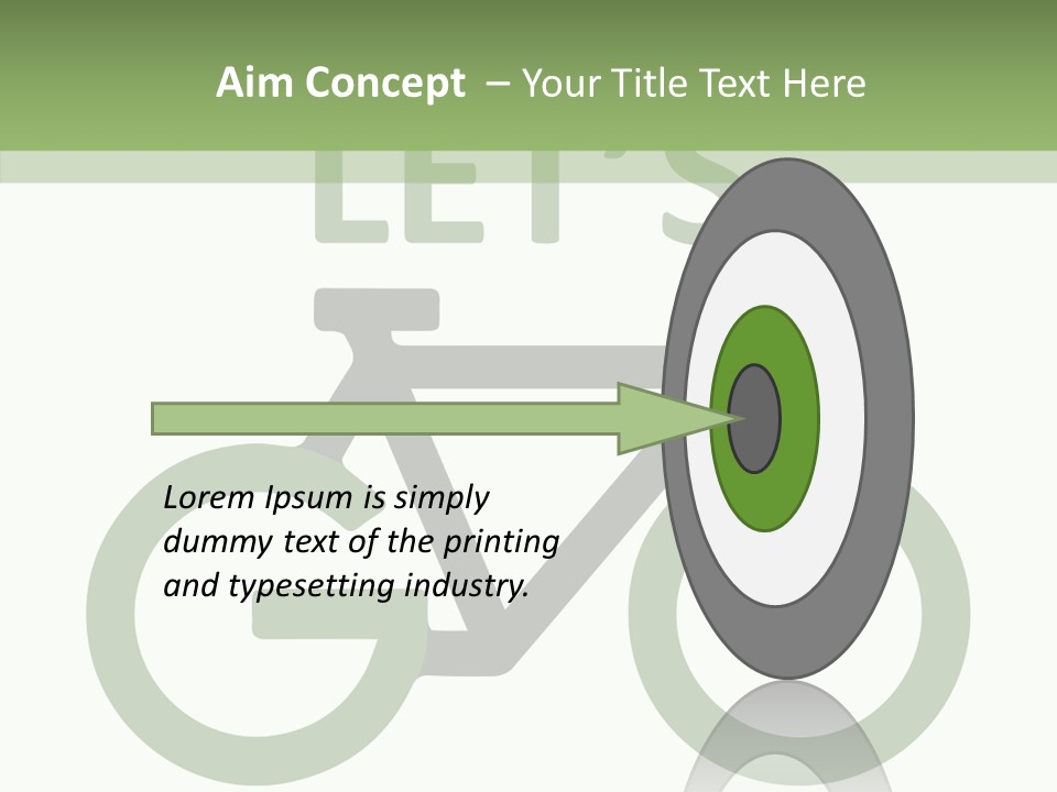 White Care Plant PowerPoint Template