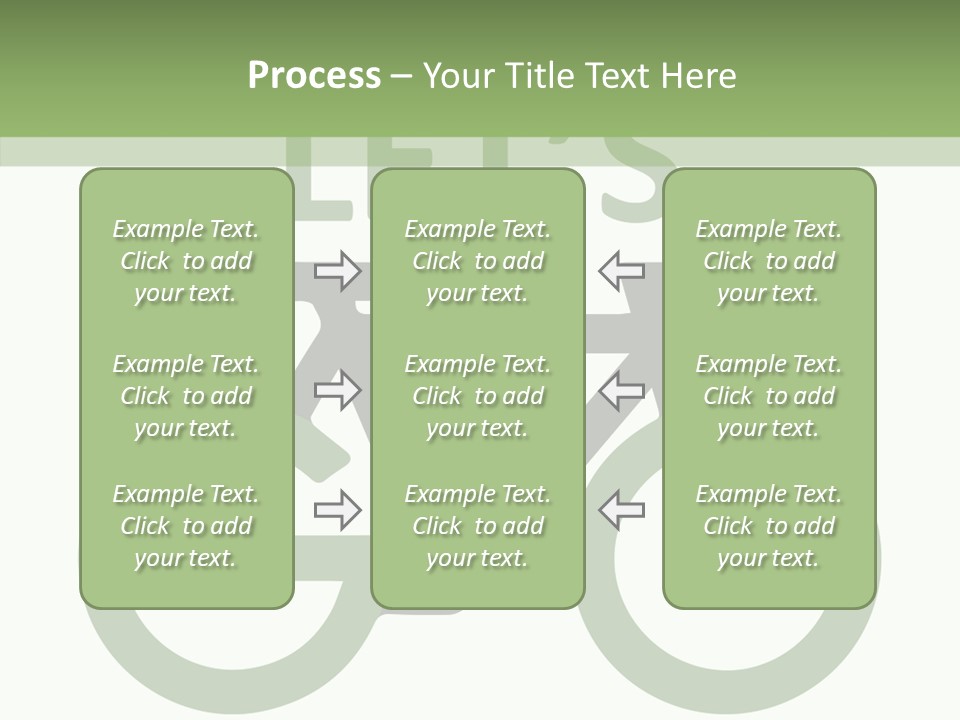 White Care Plant PowerPoint Template