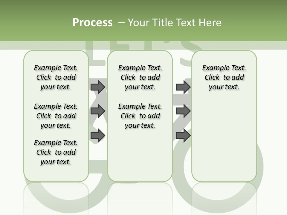White Care Plant PowerPoint Template