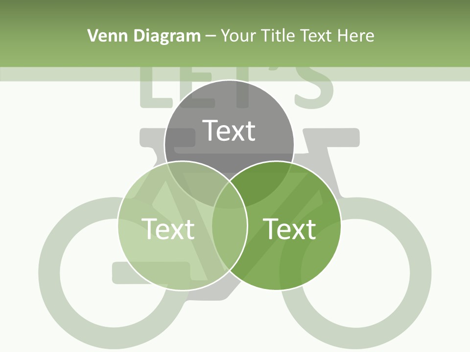 White Care Plant PowerPoint Template