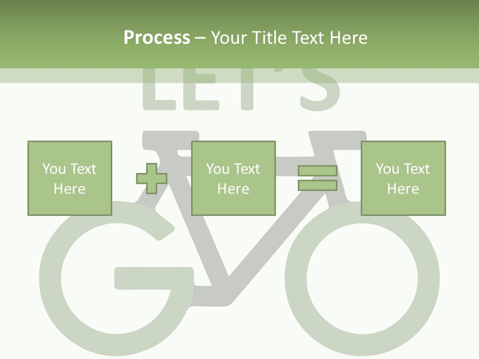 White Care Plant PowerPoint Template