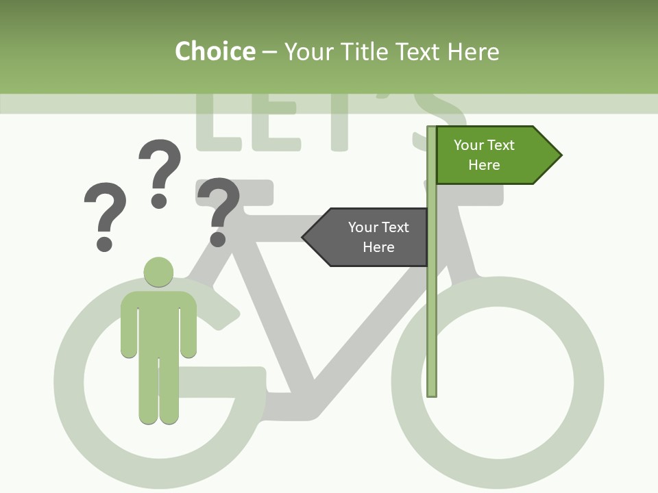White Care Plant PowerPoint Template