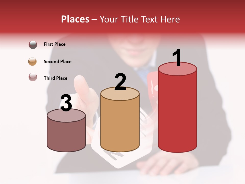 Fun Gambling Plastic PowerPoint Template