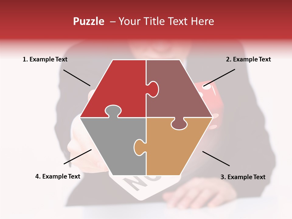 Fun Gambling Plastic PowerPoint Template