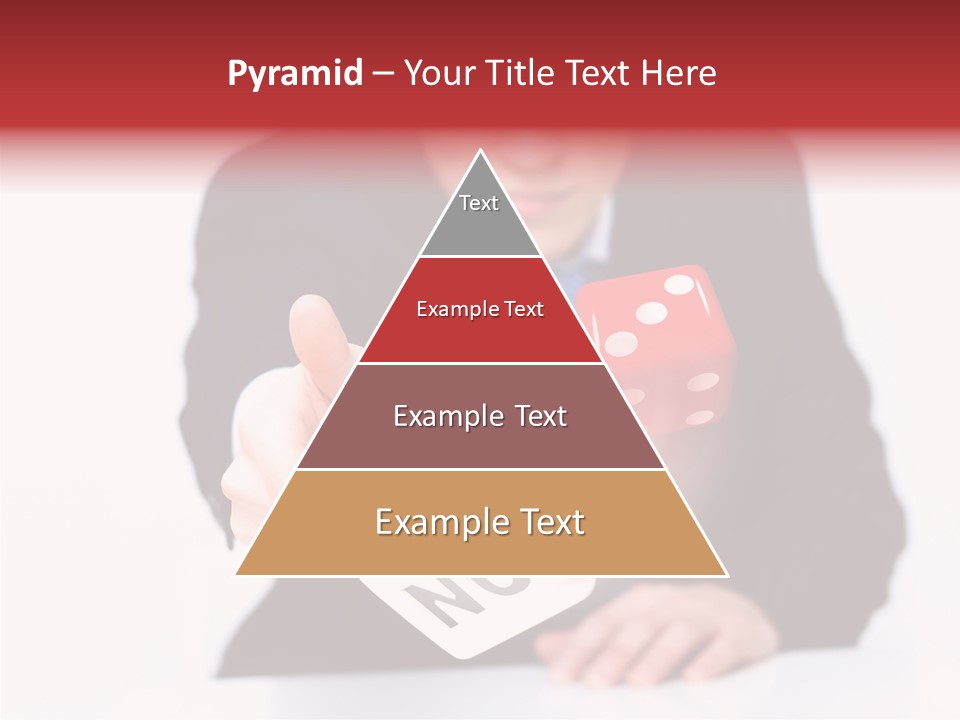 Fun Gambling Plastic PowerPoint Template