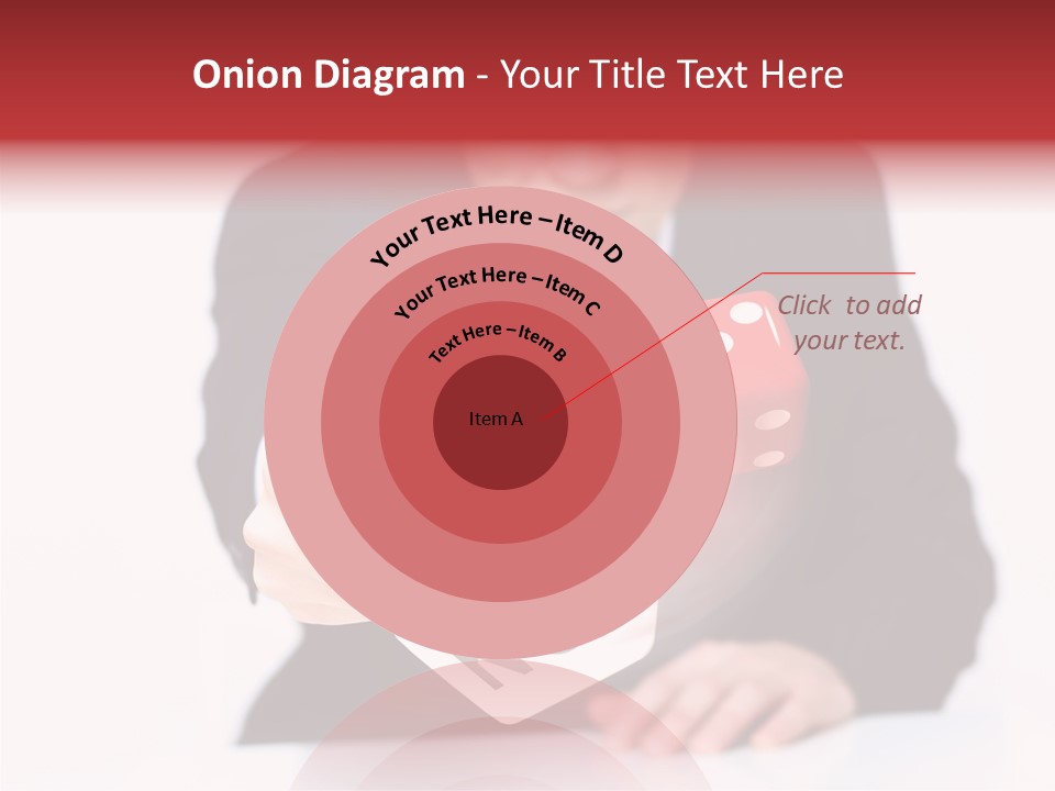 Fun Gambling Plastic PowerPoint Template