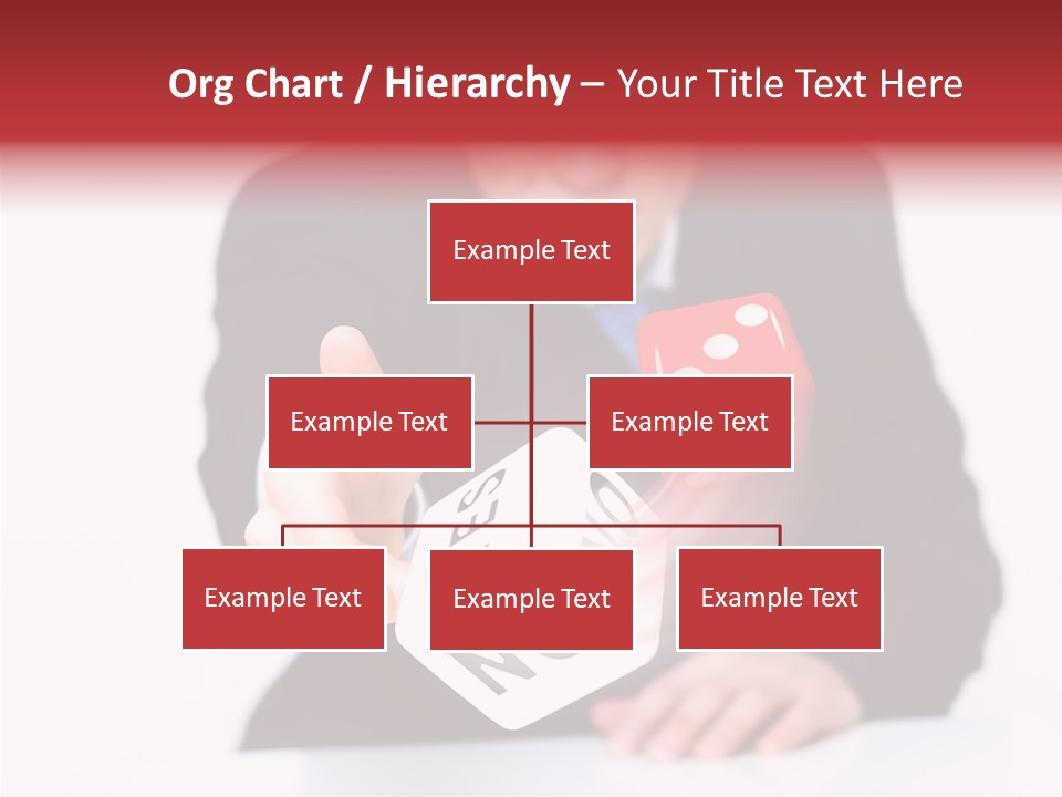 Fun Gambling Plastic PowerPoint Template