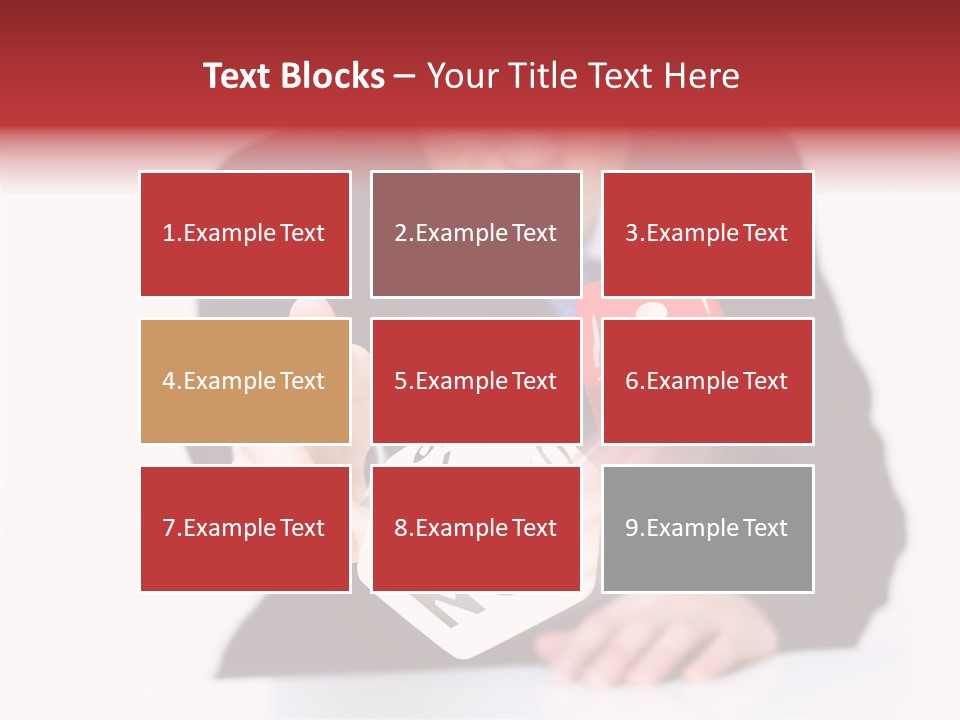 Fun Gambling Plastic PowerPoint Template
