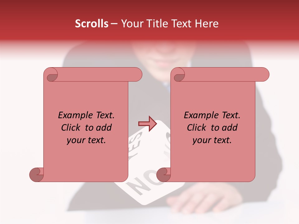 Fun Gambling Plastic PowerPoint Template