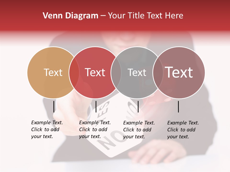 Fun Gambling Plastic PowerPoint Template