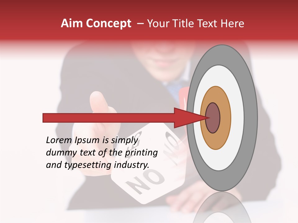 Fun Gambling Plastic PowerPoint Template