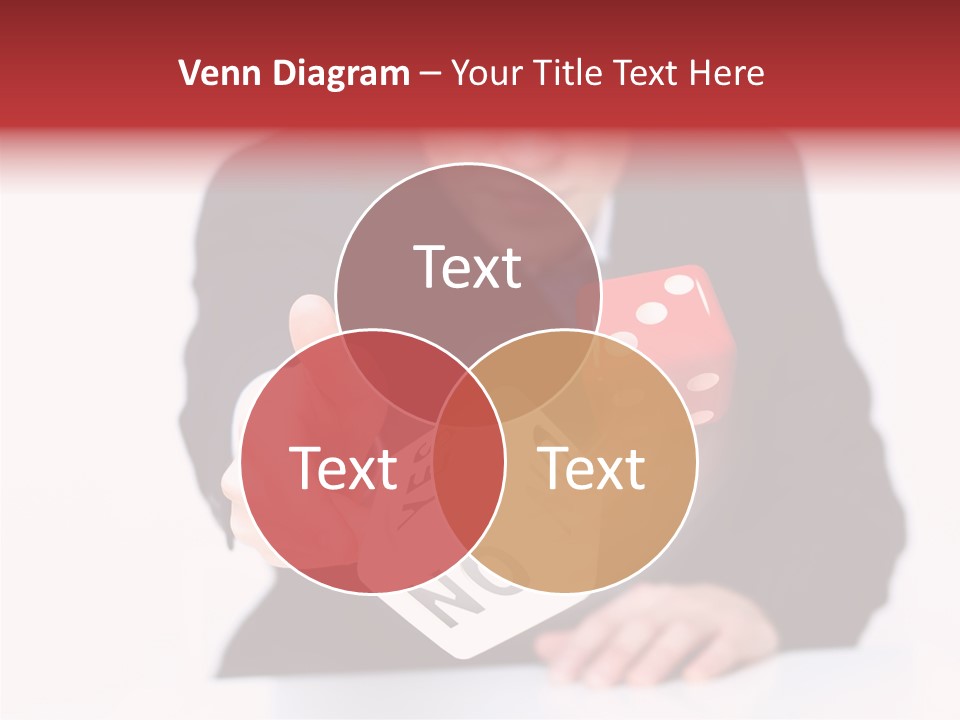 Fun Gambling Plastic PowerPoint Template