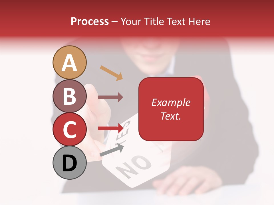 Fun Gambling Plastic PowerPoint Template