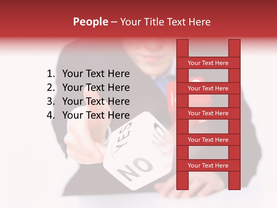Fun Gambling Plastic PowerPoint Template