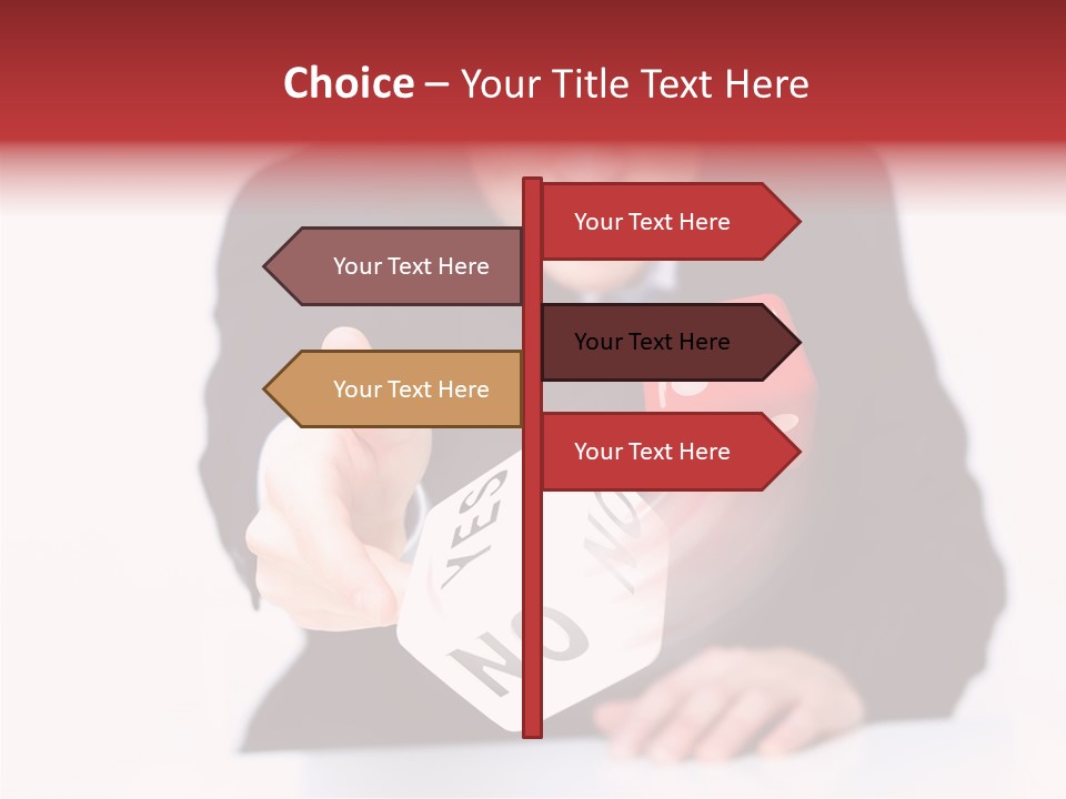 Fun Gambling Plastic PowerPoint Template