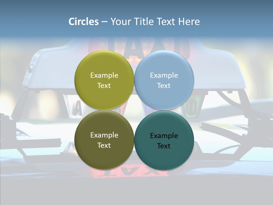 Sign Counter Luminous PowerPoint Template