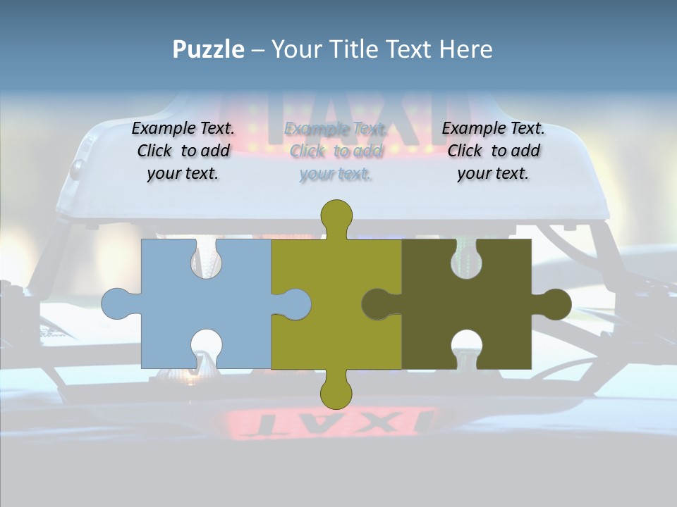 Sign Counter Luminous PowerPoint Template