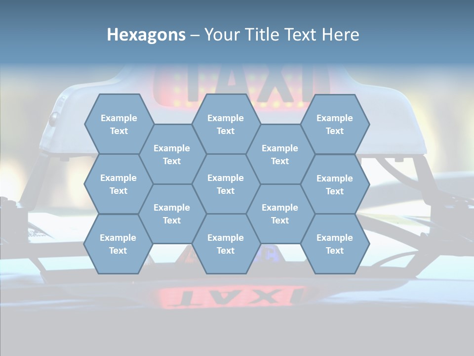 Sign Counter Luminous PowerPoint Template