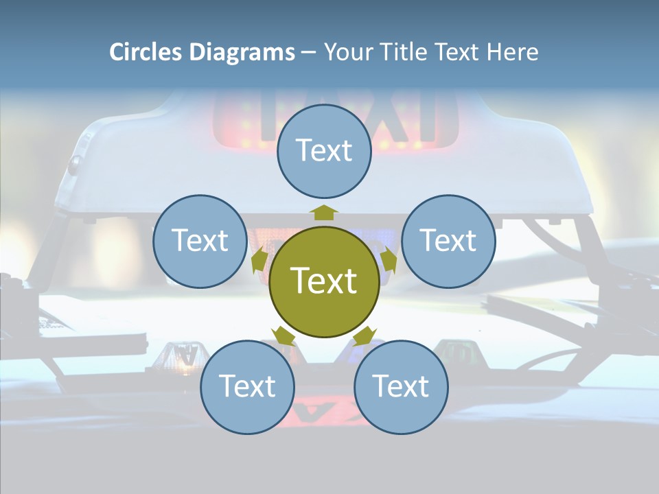 Sign Counter Luminous PowerPoint Template