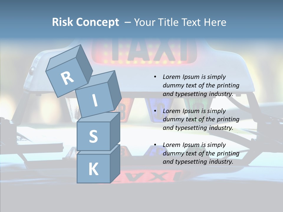 Sign Counter Luminous PowerPoint Template