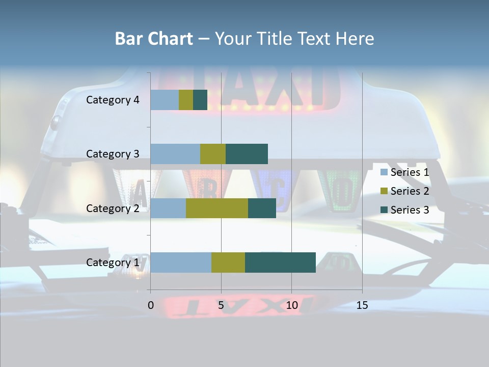 Sign Counter Luminous PowerPoint Template